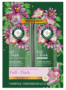 Herbal Essences Full + Thick Passionflower Shampoo & Conditioner Dual Pack