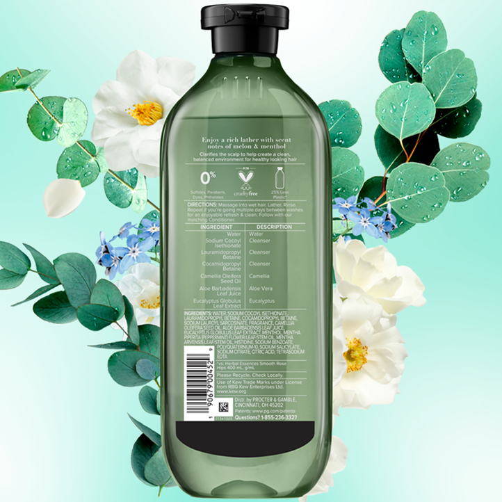 Eucalyptus Sulfate Free Shampoo | Herbal Essences Eucalyptus Sulfate Free Shampoo | Herbal Essences