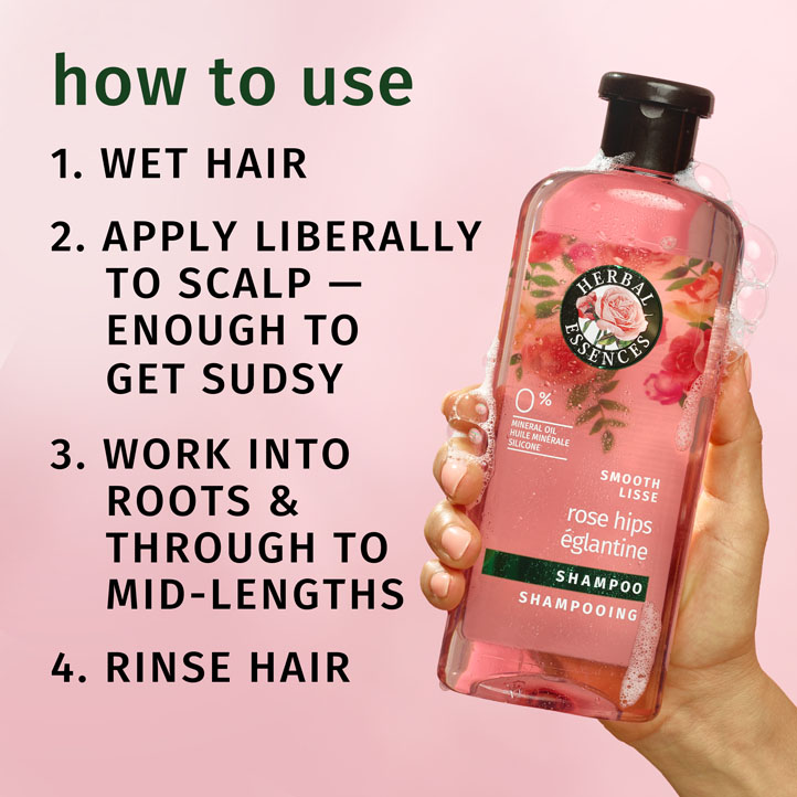 Smooth Rose Hips Shampoo & Conditioner Bundle | Herbal Essences