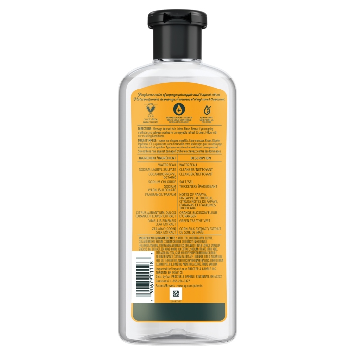 ハーバルエッセンス Strength Shampoo Papaya + Citrus | Herbal Essences