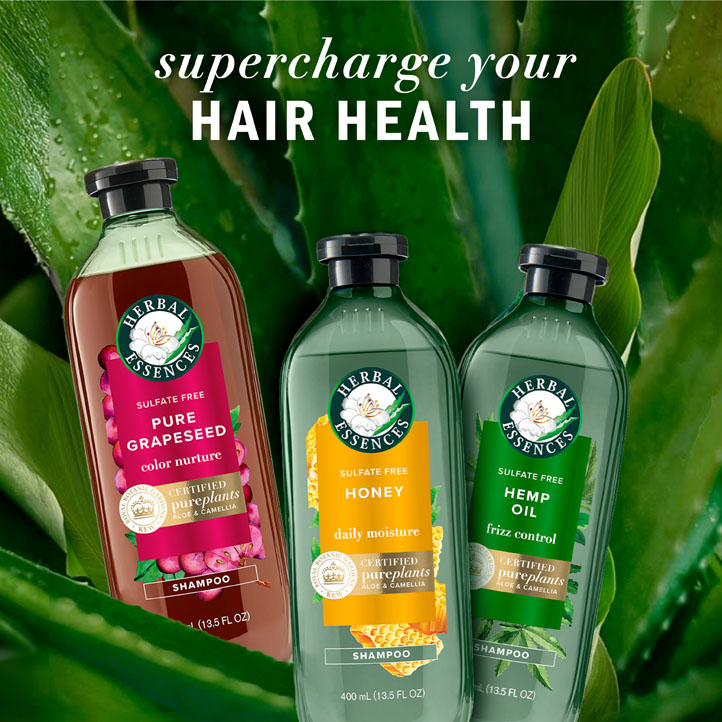 Honey Daily Moisture Sulfate Free Shampoo | Herbal Essences and