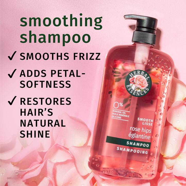 新品★Herbal Essences Smooth Rose Hips セット Herbal Essences Large Set: Smooth Collection Shampoo and