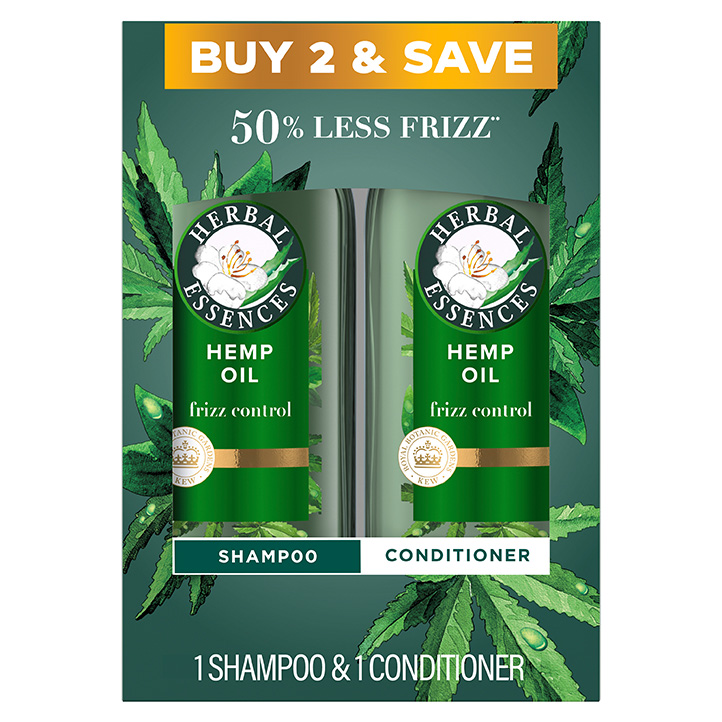 Hemp Oil Sulfate Free Shampoo | Herbal Essences and Conditioner