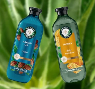 Argan Oil and Honey shampoos