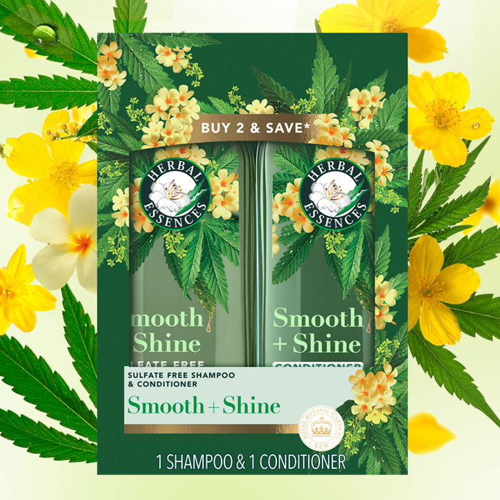 Hemp Oil Sulfate Free Shampoo | Herbal Essences and Conditioner