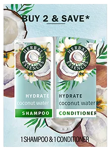 Hydrate Collection Coconut Water and Jasmine Moisturizing Shampoo and Conditioner Set