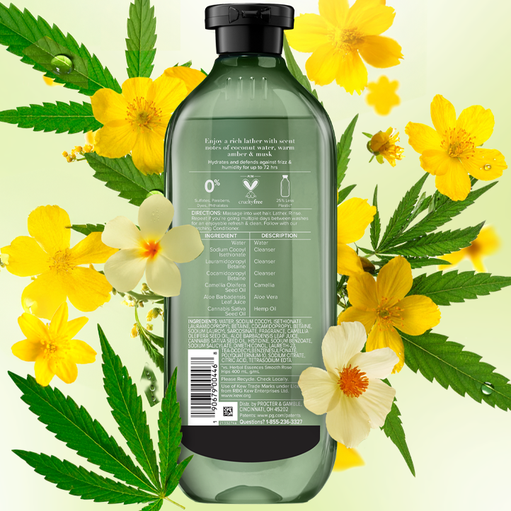 Hemp Oil Sulfate Free Shampoo | Herbal Essences