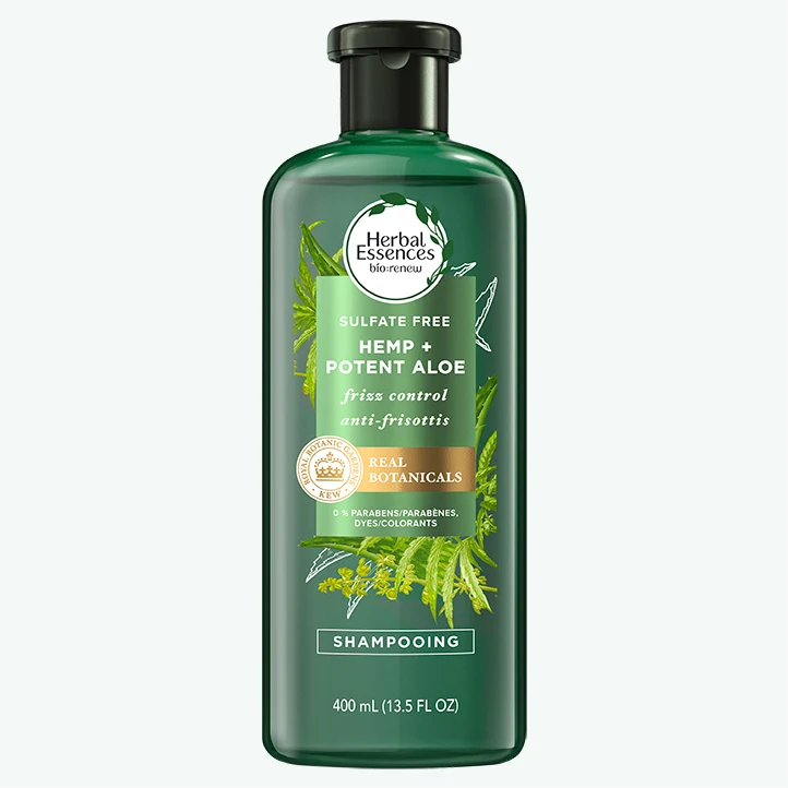 Hemp & Aloe Vera Frizz Control Shampoo | Herbal