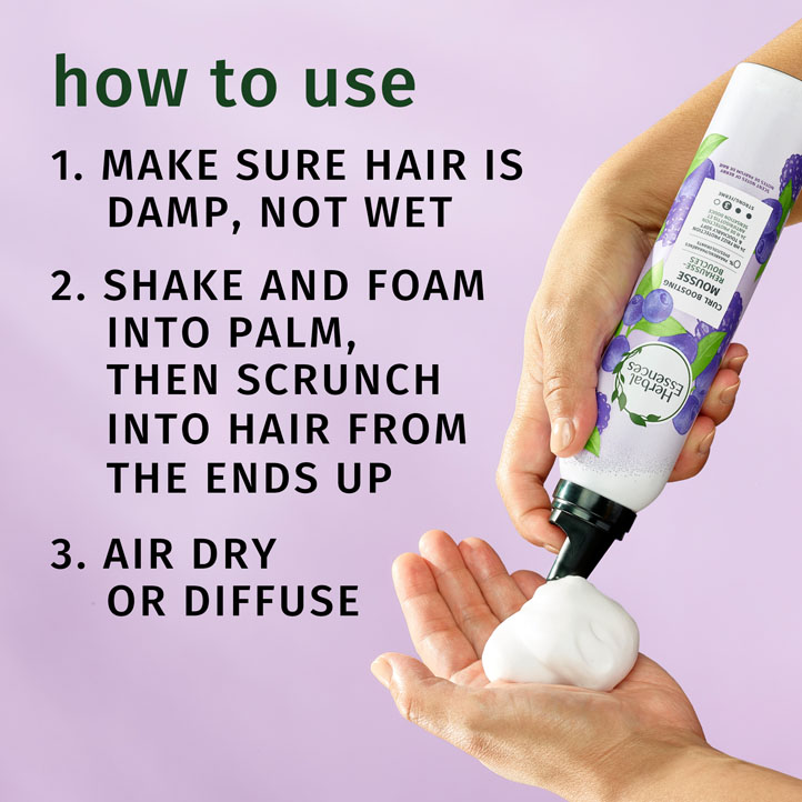 Anti-Frizz Curl Boosting Mousse Twin Pack | Herbal Essences