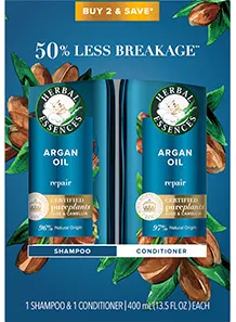 Argan Oil Paraben Free Repair Shampoo & Conditioner Dual Pack