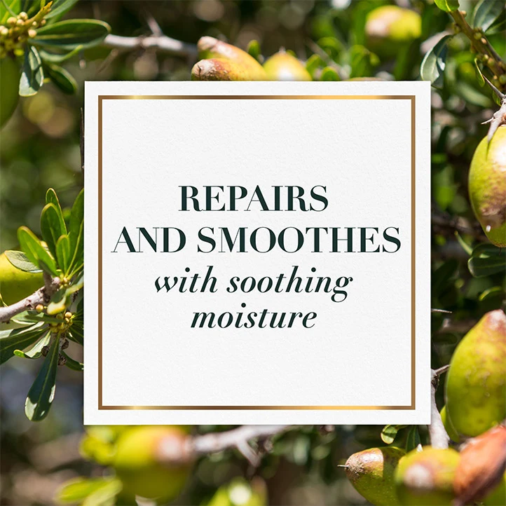 Repairs and Smoothes with soothing moisture