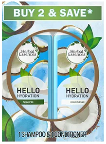 Hello Hydration Shampoo & Conditioner Bundle Pack