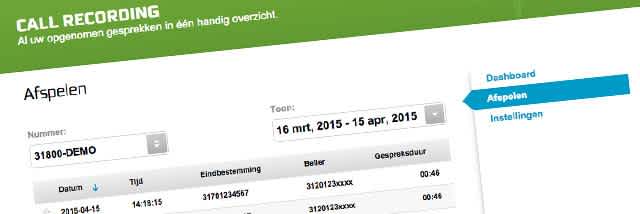 Call-recording vanaf nu ook gratis beschikbaar (image)