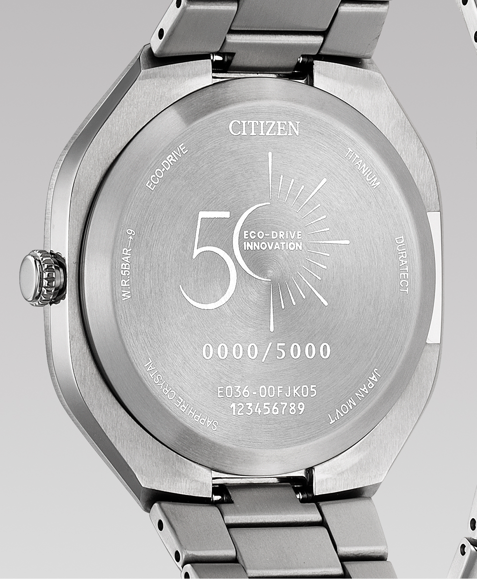 Eco-Drive PHOTON Black Dial Super Titanium with DLC Coating