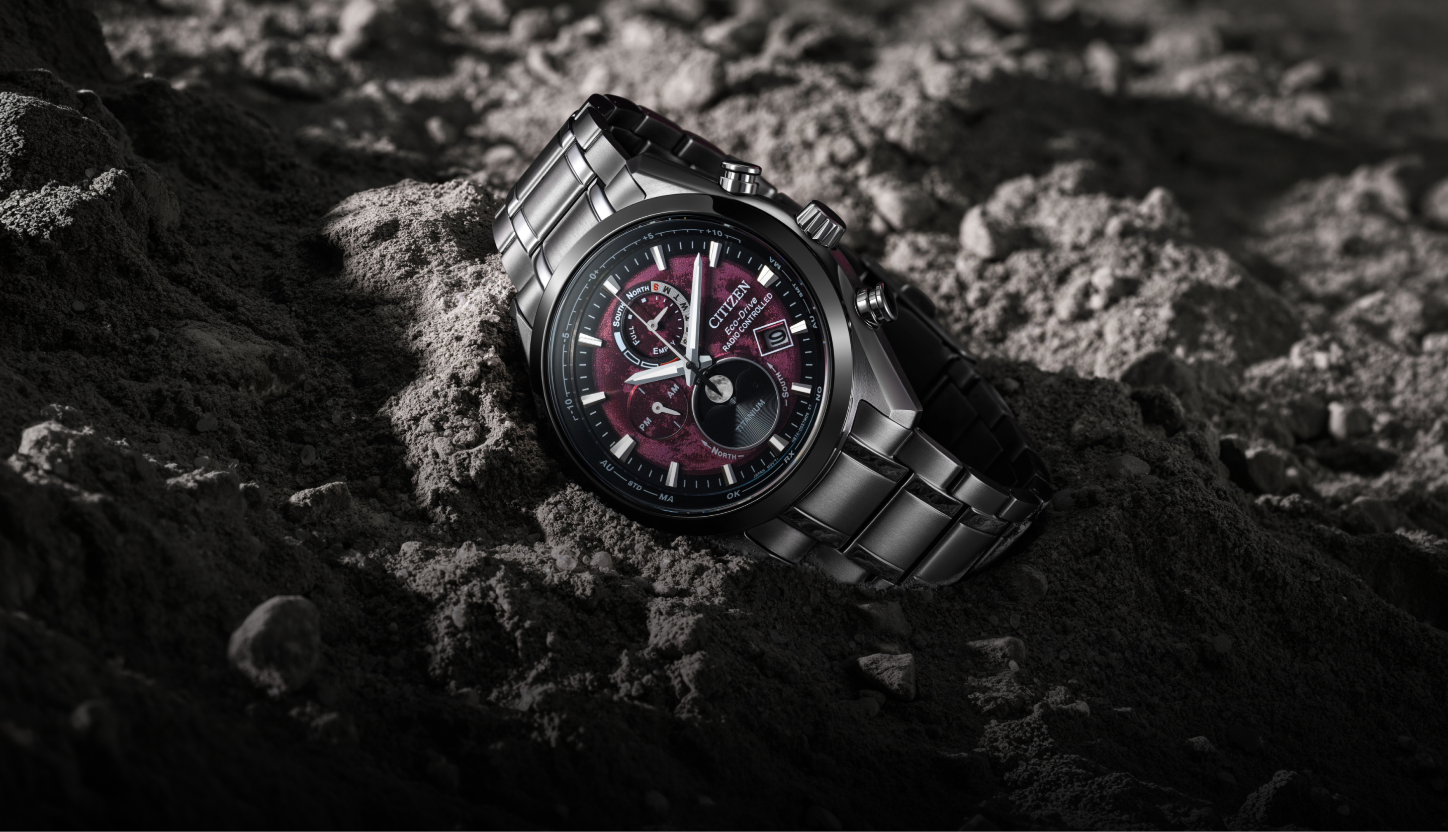 【200個限定】Titanium rynuk ryworx 64チタンEDC Tsuki-Yomi A-T Watches