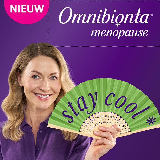 Ervaar verlichting van opvliegers tijdens de overgang met het supplement Omnibionta Menopauze Opvliegers
