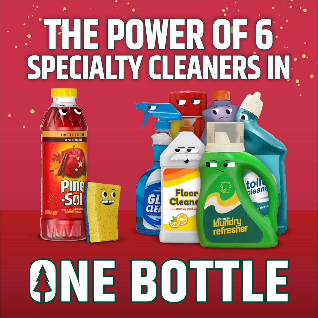 Pine-Sol Apple Cinnamon mulit-purpose cleaner | Pine-Sol™