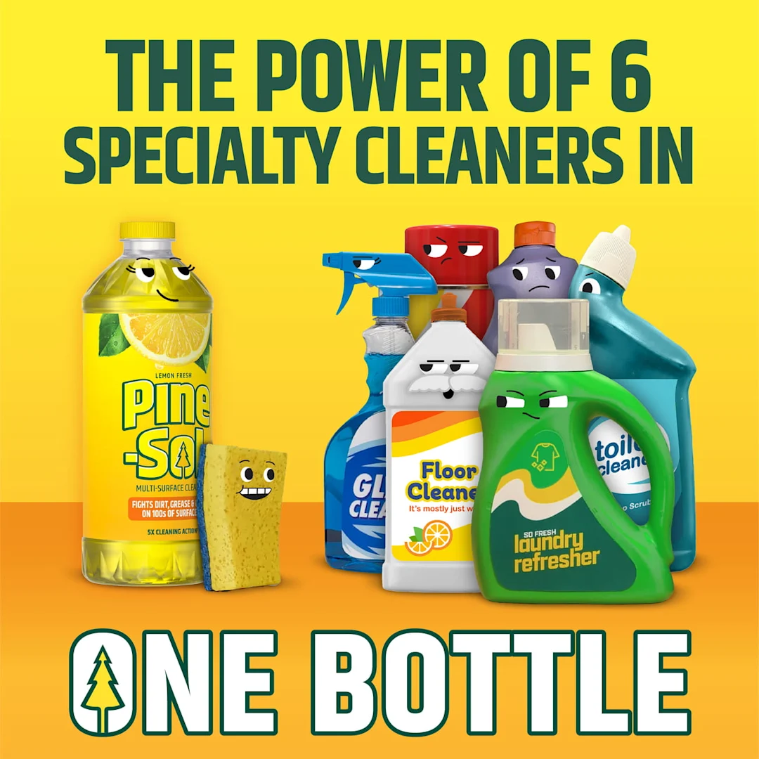 The Power of 6 Specialty Cleaners in One Bottle