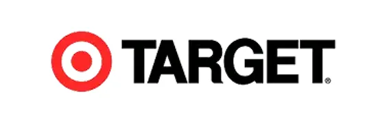 Target brand logo featuring red bullseye symbol