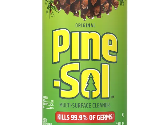 Pine-Sol Original Pine label from 2026