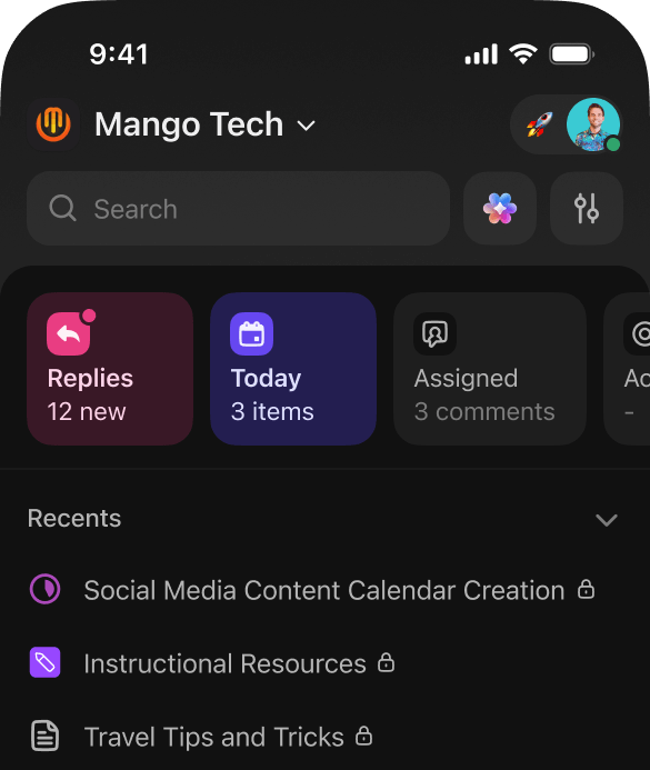 ClickUp 4.0 phone