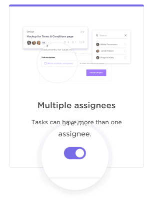 Multiple Assignees Toggle