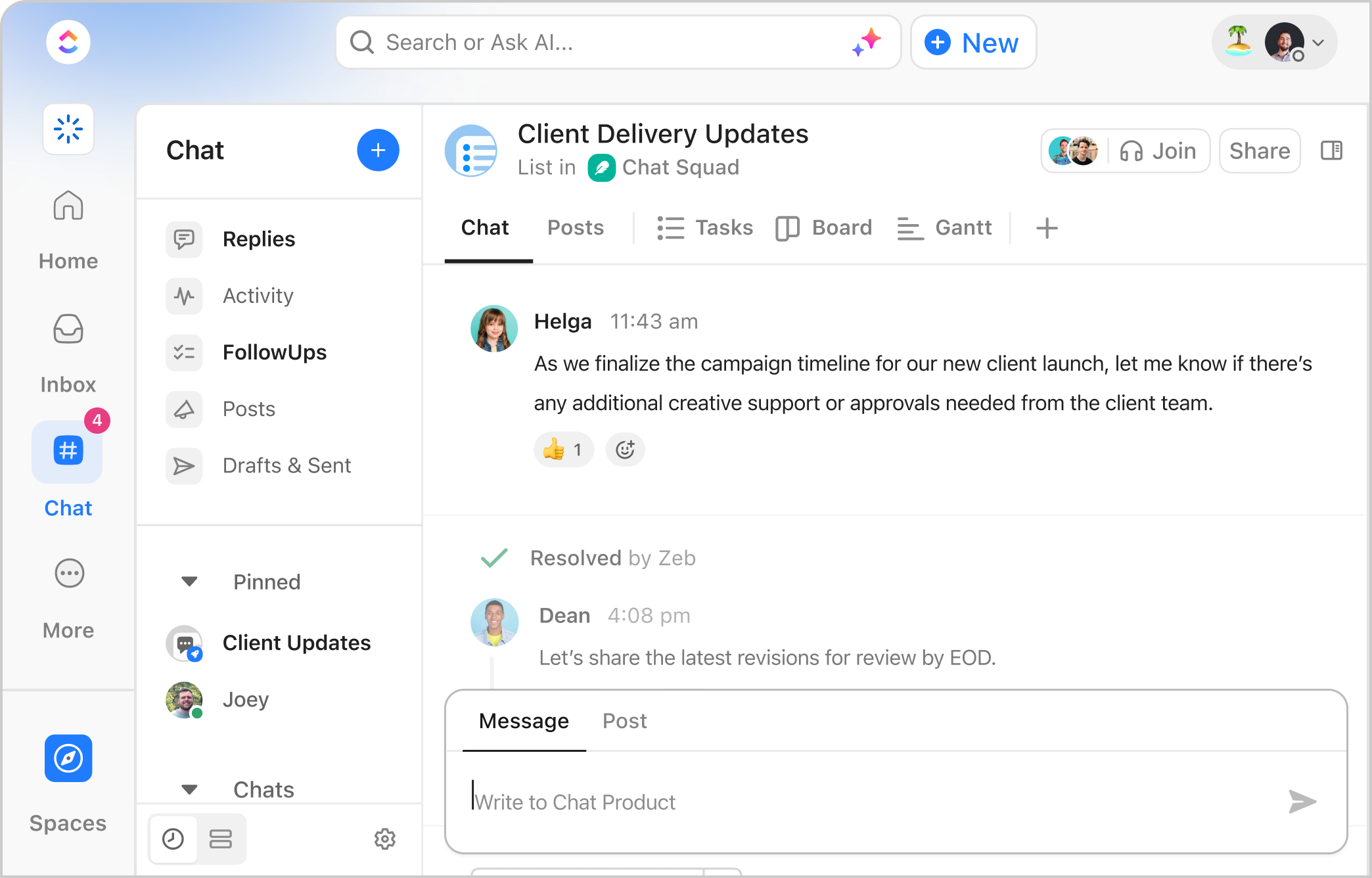 Chat - Agencies no bg