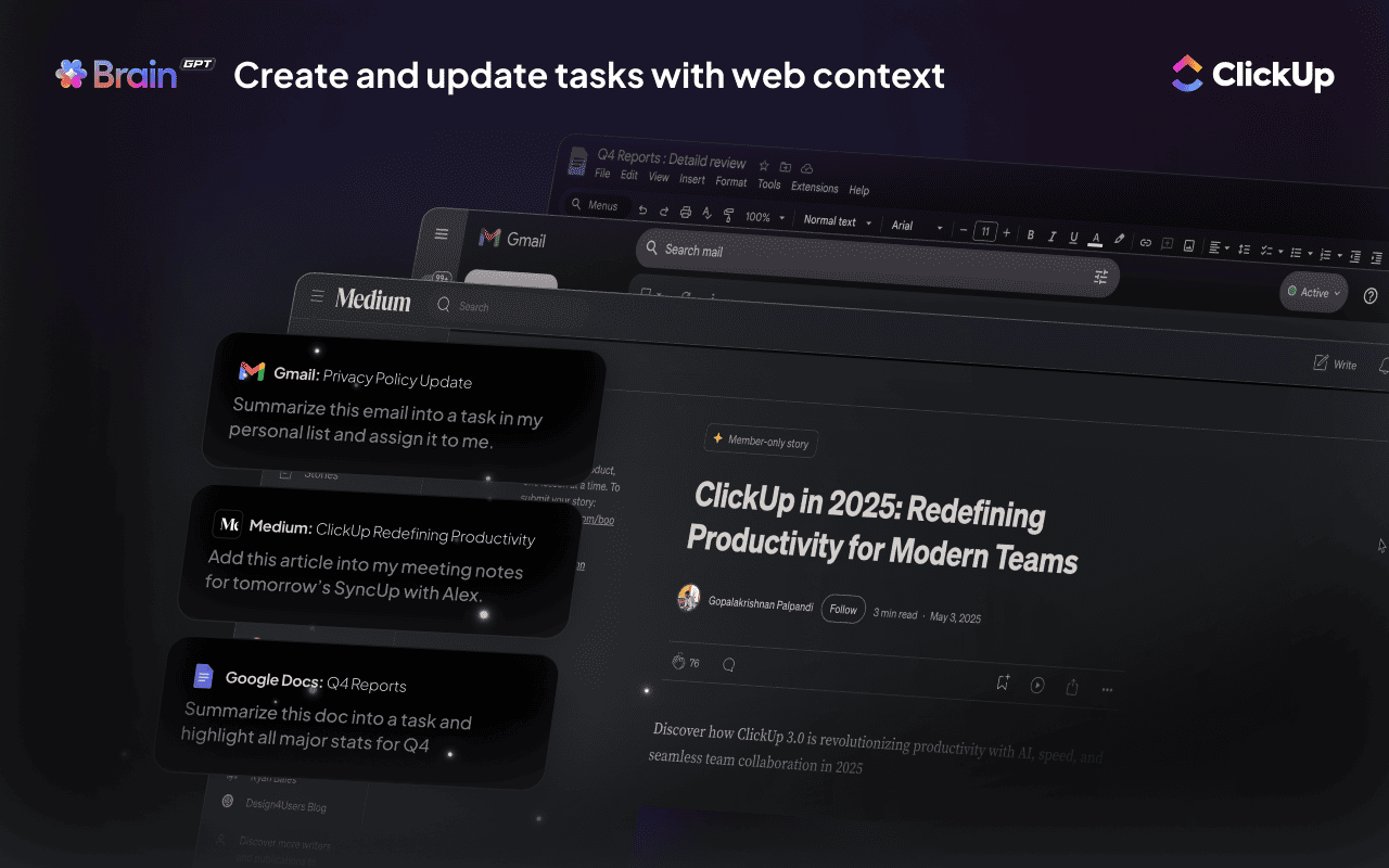 Download ClickUp for Chrome