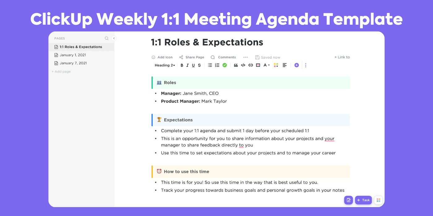 Weekly-One-on-One-Meeting-Agenda-Template-by-ClickUp
