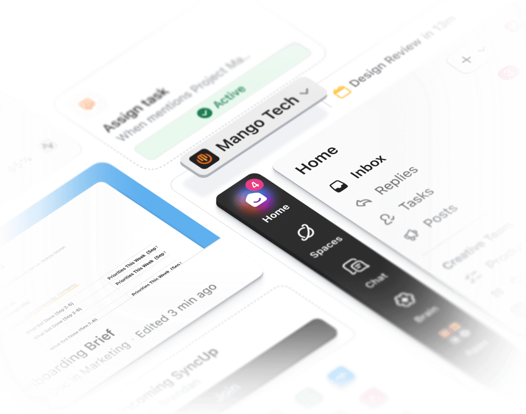 Refined interface design showcase
