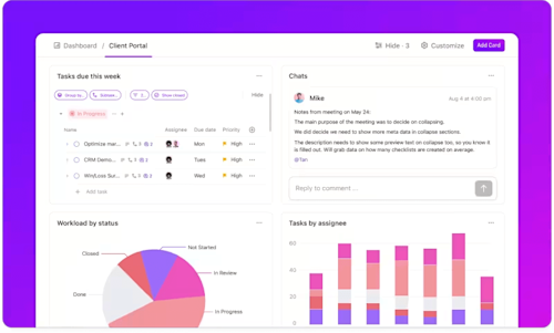 Client Delivery AI-powered Client Services Delivery in ClickUp