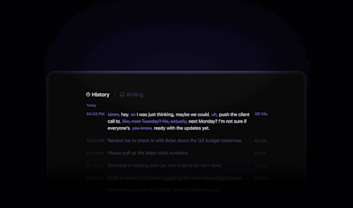 Stay in the flow while AI polishes