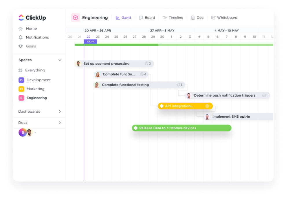 Manage all of your projects in one place.