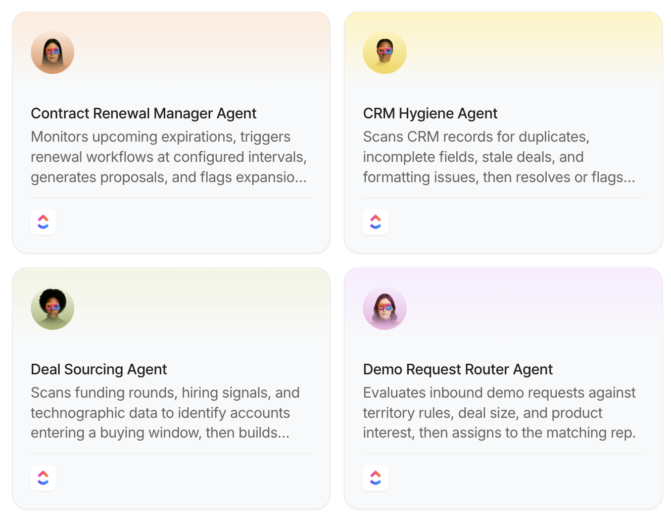 Sales agents