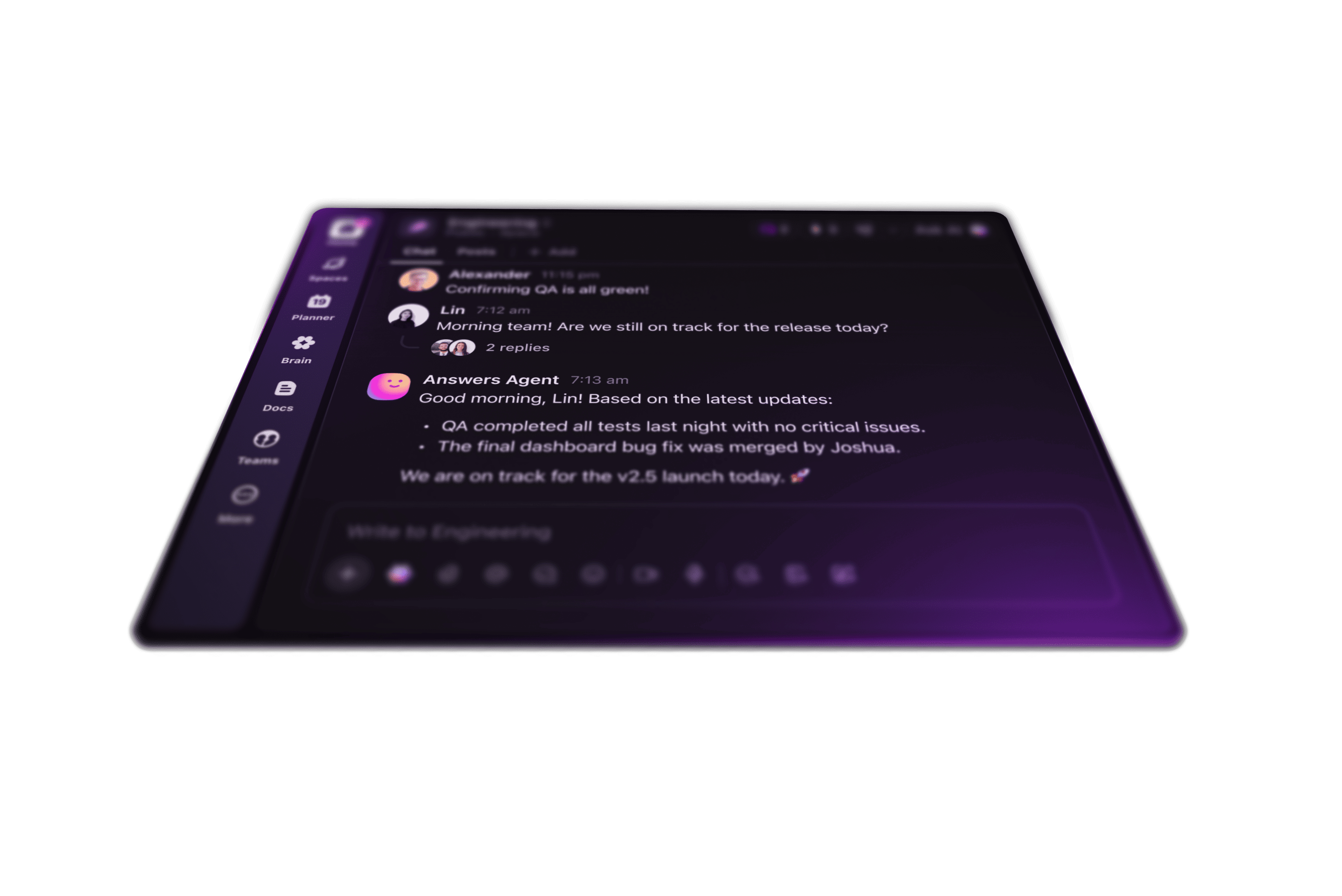 Screenshot of the Autopilot Automations dashboard showing a pre-production agent conversation