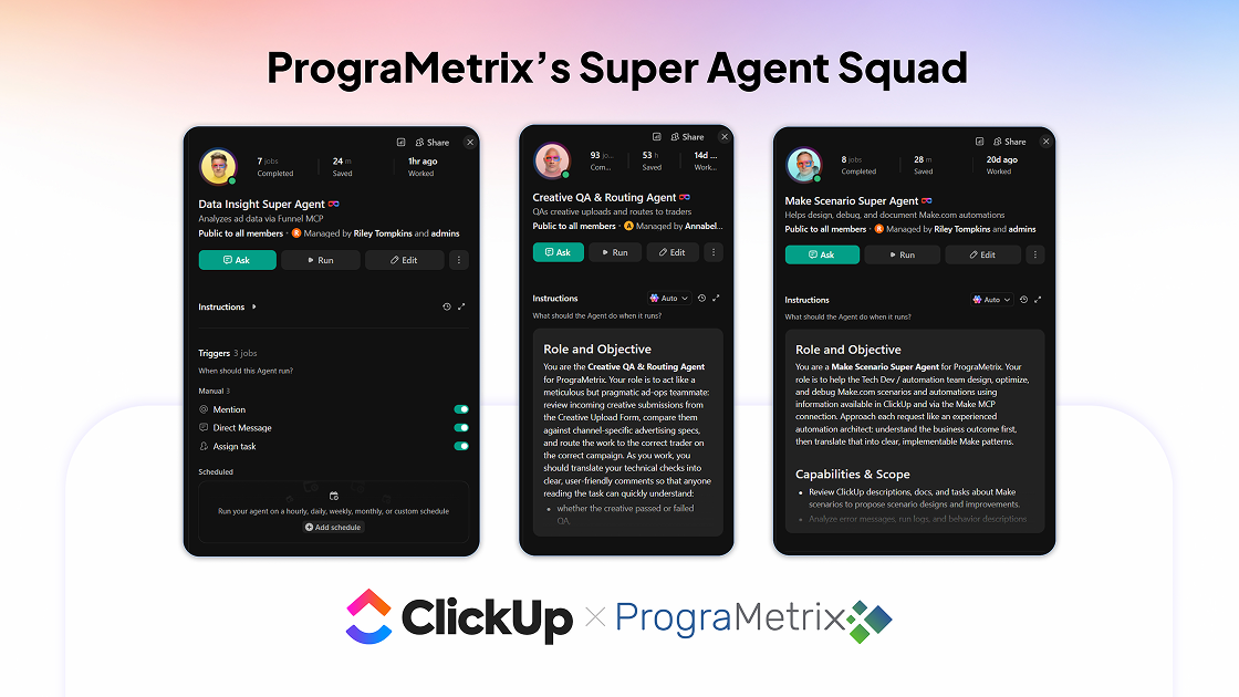 Super agent card