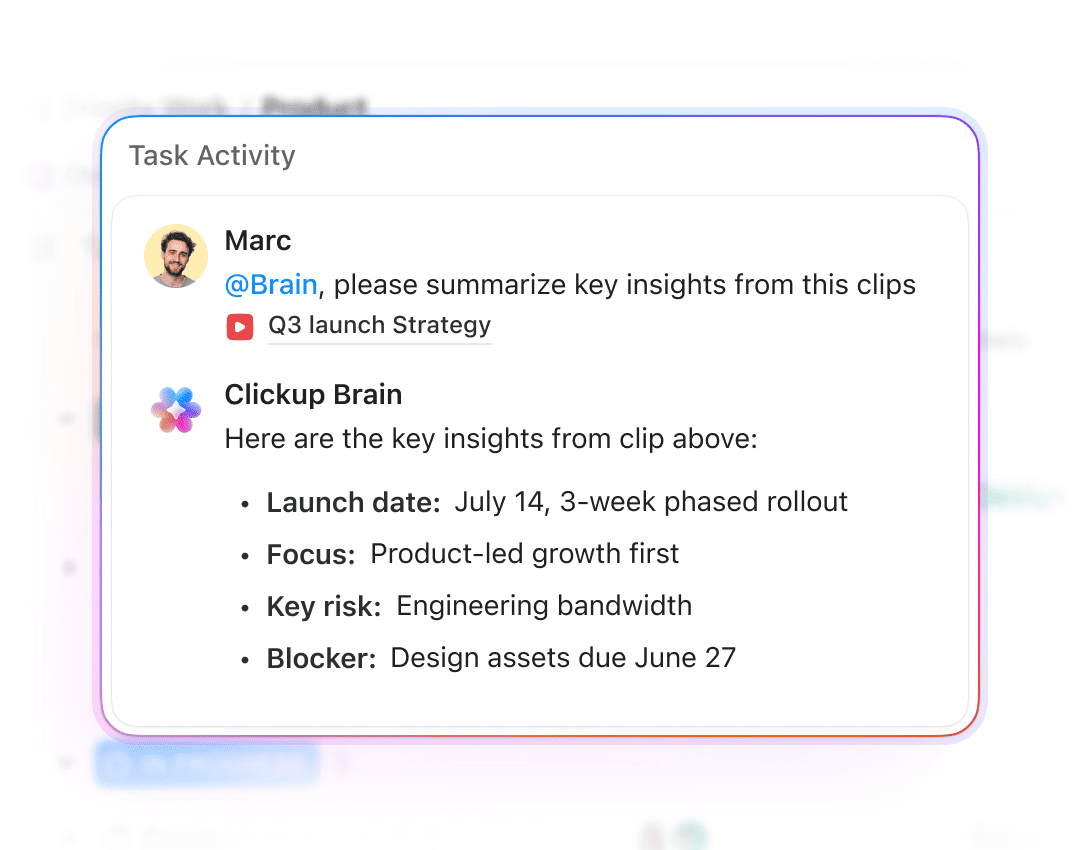 Clips — Brain AI indexes your recordings