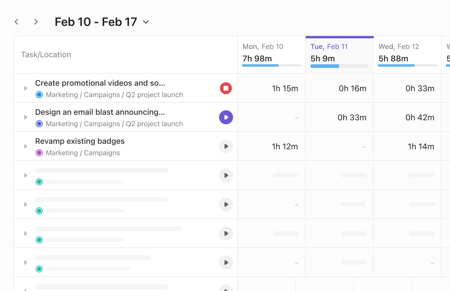 Timesheets Hero Image