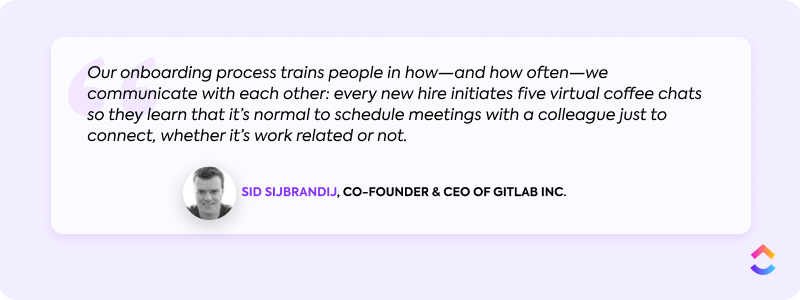 SID SIJBRANDIJ CO-FOUNDER & CEO OF GITLAB INC Quote Graphic