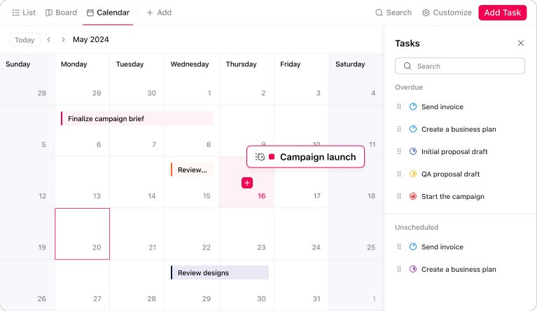Calendar