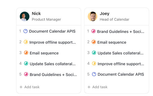 Teams and Tasks together - 40% bento