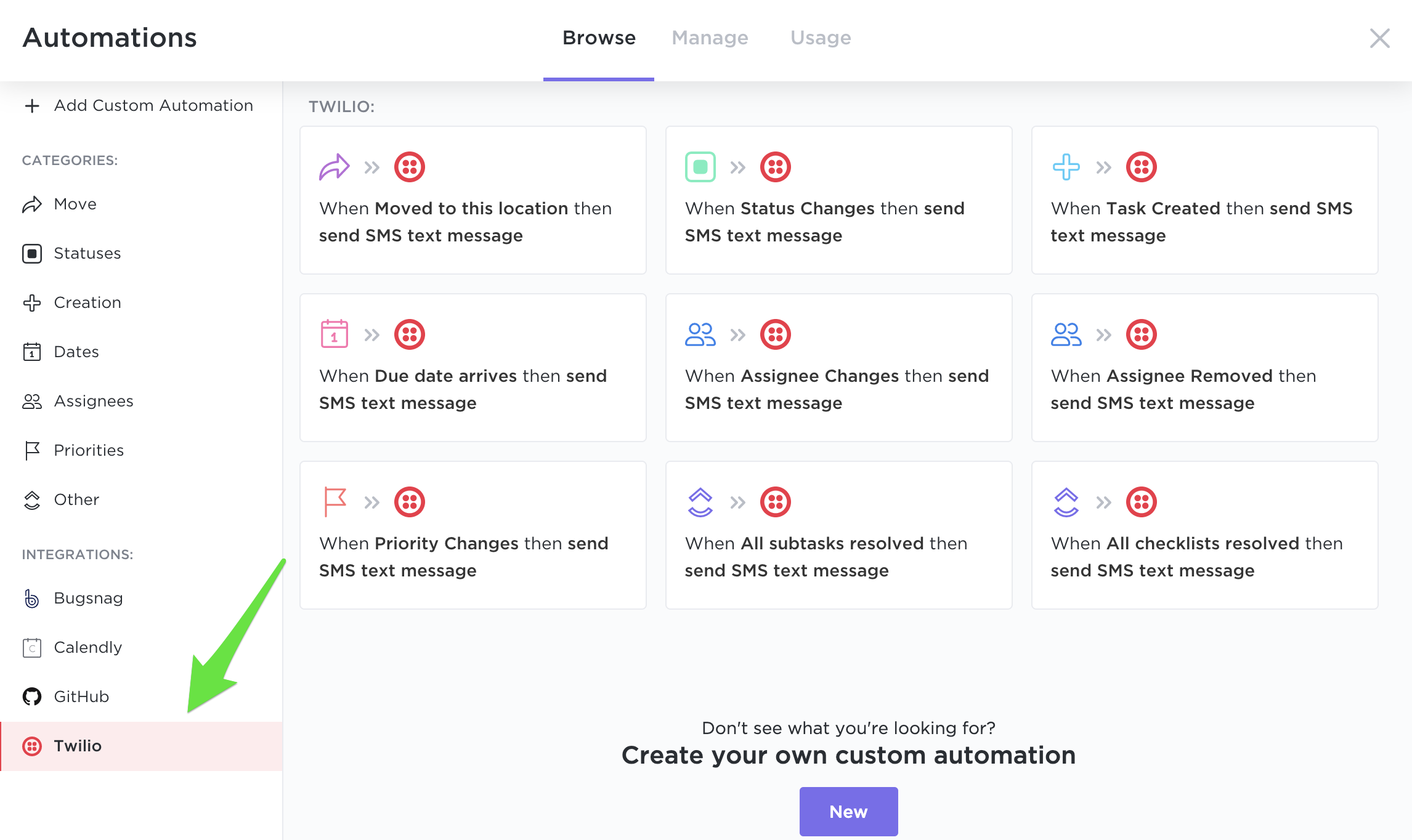 Twilio Integration