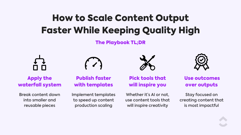How to Scale Content Output Faster While Keeping Quality High TLDR V2
