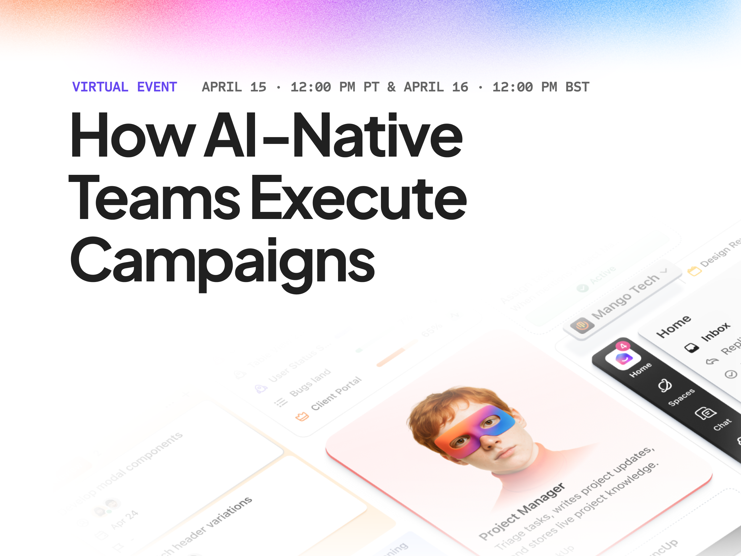 April Campaign Execution Webinar Card