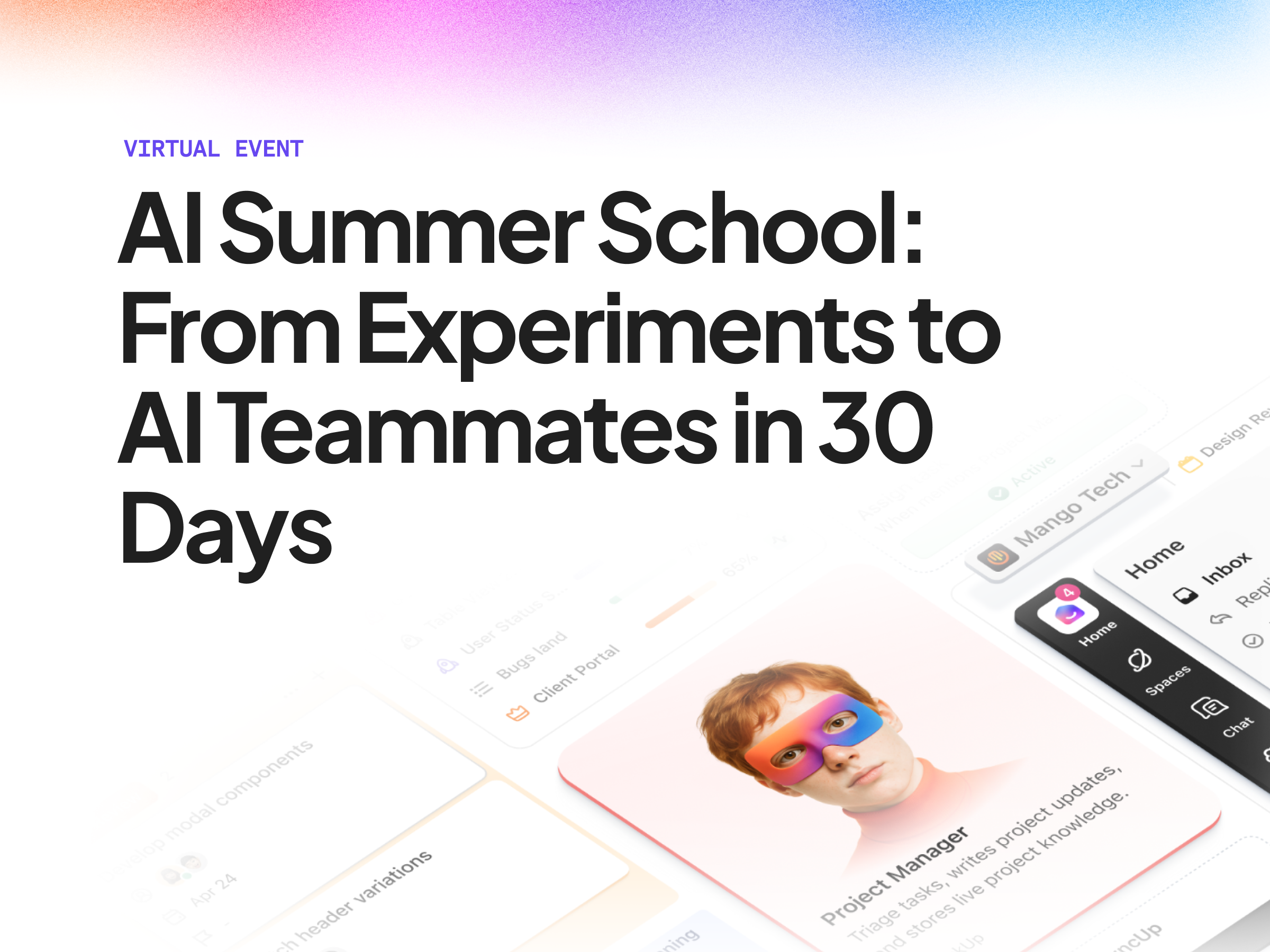 AI Summer School Webinar Card