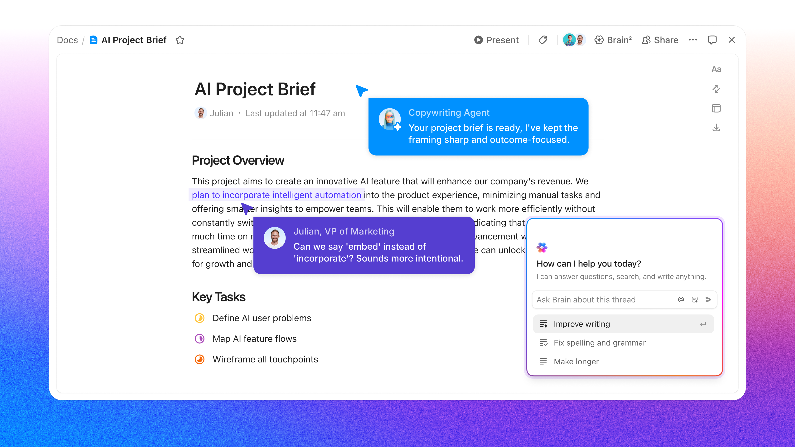 ai writing assistant