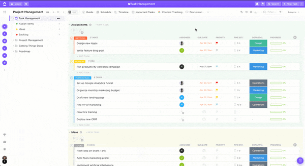 Project Management Software with Task Priorities | ClickUp™