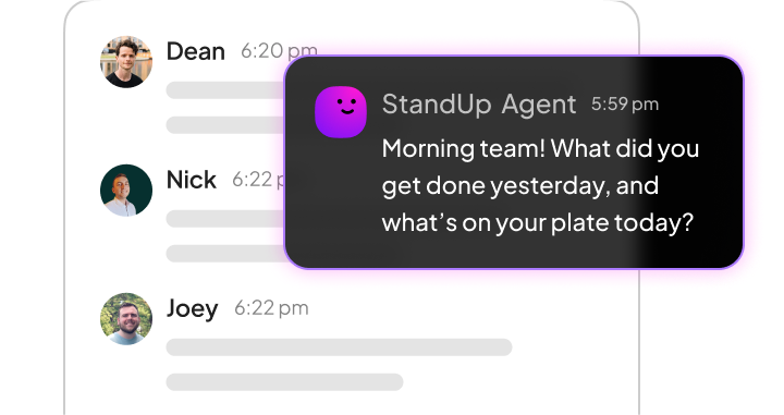 AI Stand-ups.