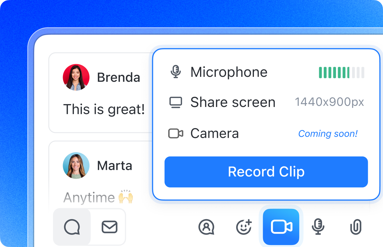 Create a Clip in any convo