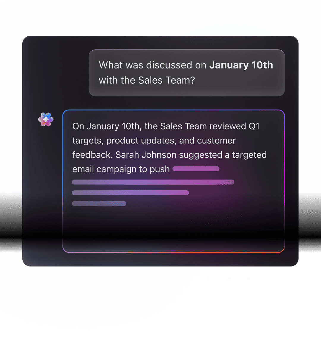 Searchable transcripts